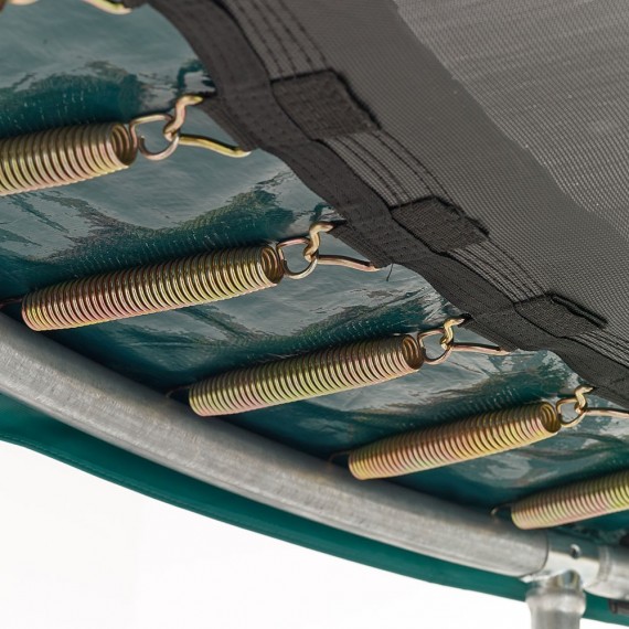 Telo da salto tappeto elastico Ovalì 490 - 84 molle 210 mm