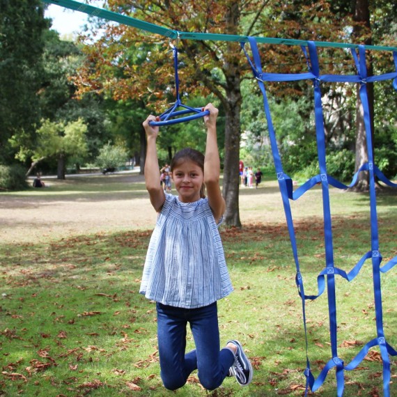 Roue suspendue - Ninja Slackline
