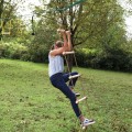 Échelle de corde - Ninja Slackline  Échelle de corde - Ninja Slackline