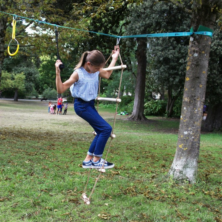 Échelle de corde - Ninja Slackline 