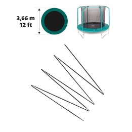 Arc en fibre de verre pour filet Oxygen Ø 366