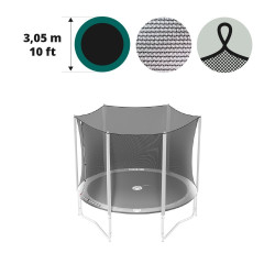 Rete tessile per trampolino Ø 305 con cinghie