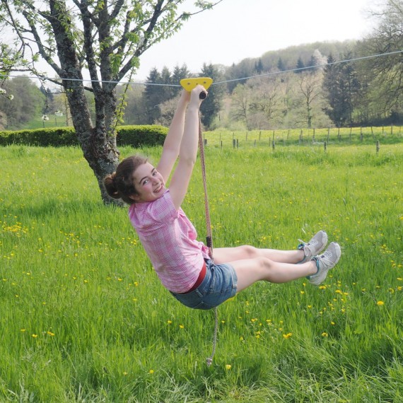 Sedile a traversa tirolese per adulti e bambini Sedile a traversa tirolese per adulti e bambini