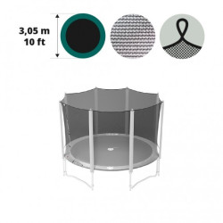Rete tessile per trampolino Ø 305 a 8 montanti con cinghie