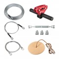 Kit zip line da giardino