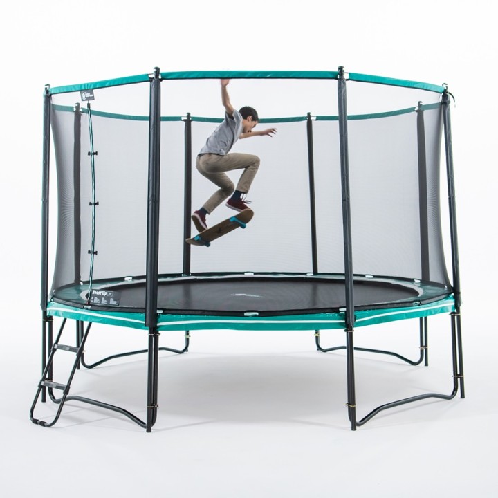 Tappeto elastico Boost'Up 390 con rete di protezione Premium