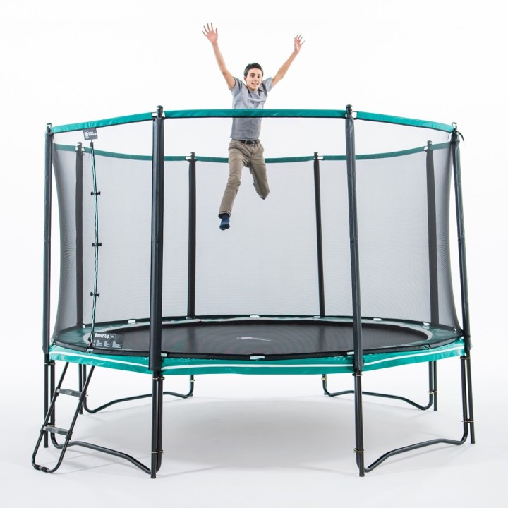Tappeto elastico Boost'Up 390 con rete di protezione Premium