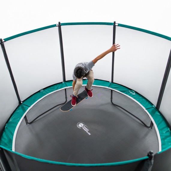 Tappeto elastico Boost'Up 390 con rete di protezione Premium