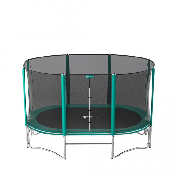Trampoline Ovalie 360 avec filet Premium