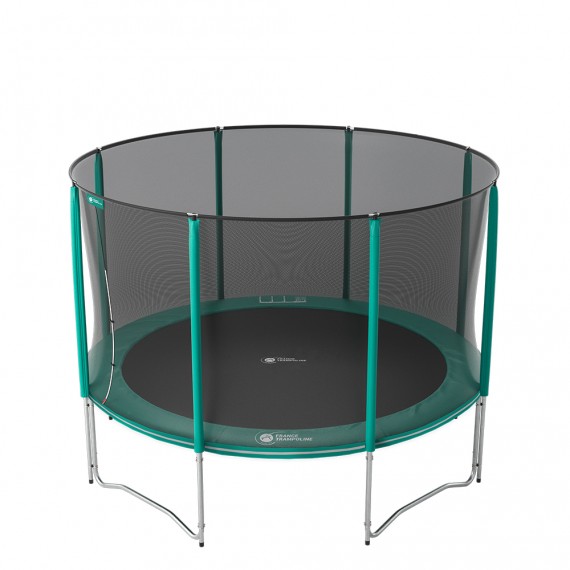 Tappeto elastico Jump'Up 360 con rete di protezione Tappeto elastico Jump'Up 360 con rete di protezione