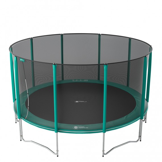 Tappeto elastico Jump'Up 460 con rete di protezione