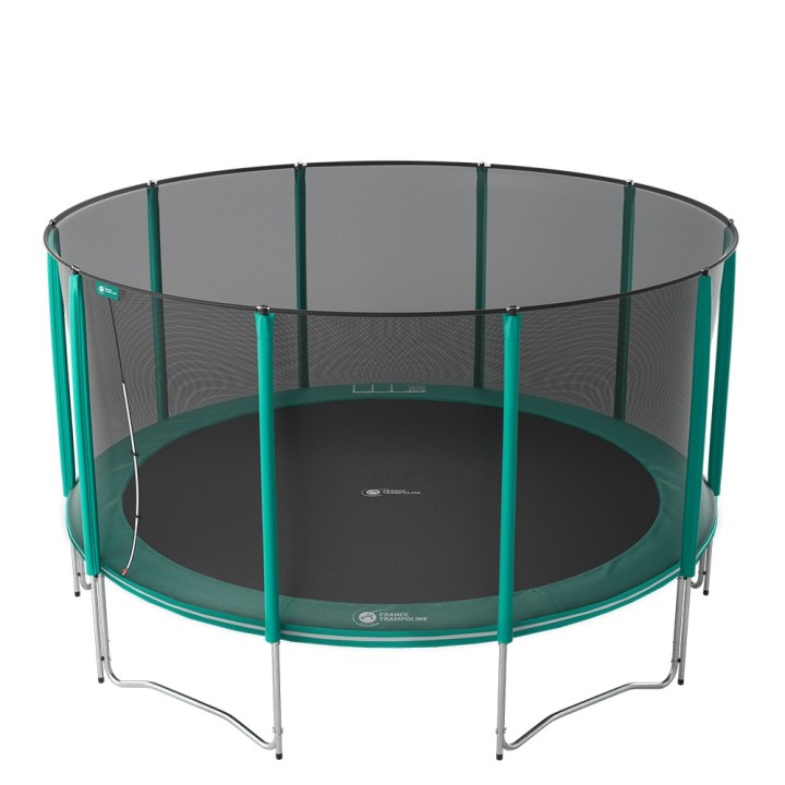 Tappeto elastico Jump'Up 460 con rete di protezione