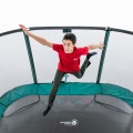 Trampoline Ovalie 360 avec filet Premium