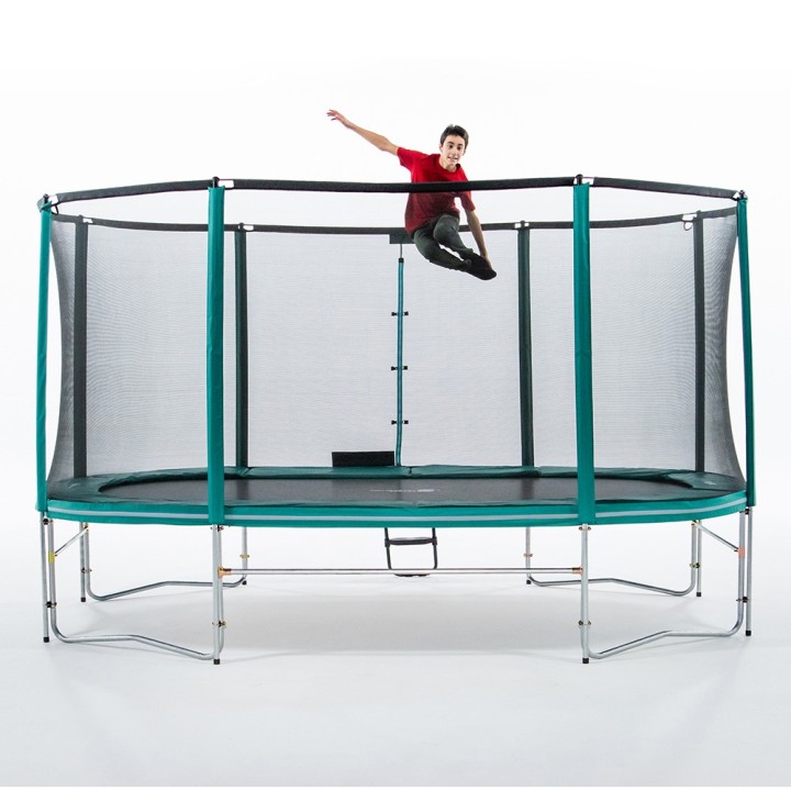Tappeto elastico Ovalì 490 con rete