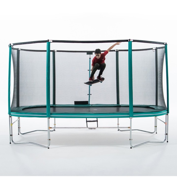 Tappeto elastico Ovalì 490 con rete