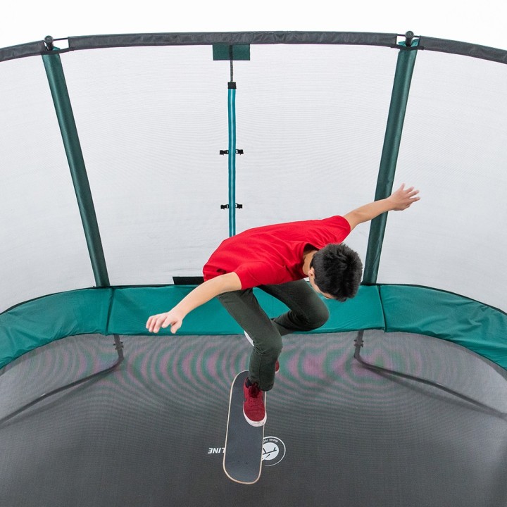 Tappeto elastico Ovalì 490 con rete