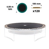 Telo salto tappeto elastico Ø 457 - 100 molle 180 mm