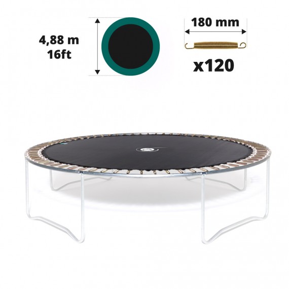Telo salto tappeto elastico Ø 457 - 100 molle 180 mm