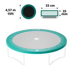 Cuscino di protezione verde Ø 457 Cuscino di protezione verde Ø 457