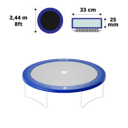 Cuscino di protezione blu Ø 244