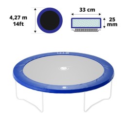 Cuscino di protezione blu Ø 427