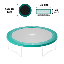 Cuscino di protezione verde Ø 427 Cuscino di protezione verde Ø 427