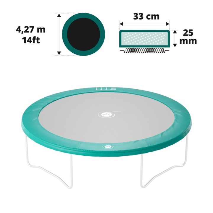 Cuscino di protezione verde Ø 427