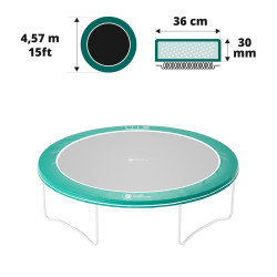 Cuscino di protezione verde Ø 457 Premium