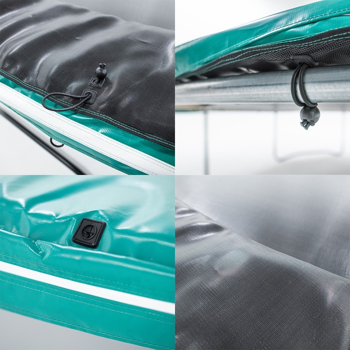 Cuscino di protezione verde Ø 457 Premium