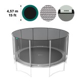 Rete tessile medium tappeto elastico 460 