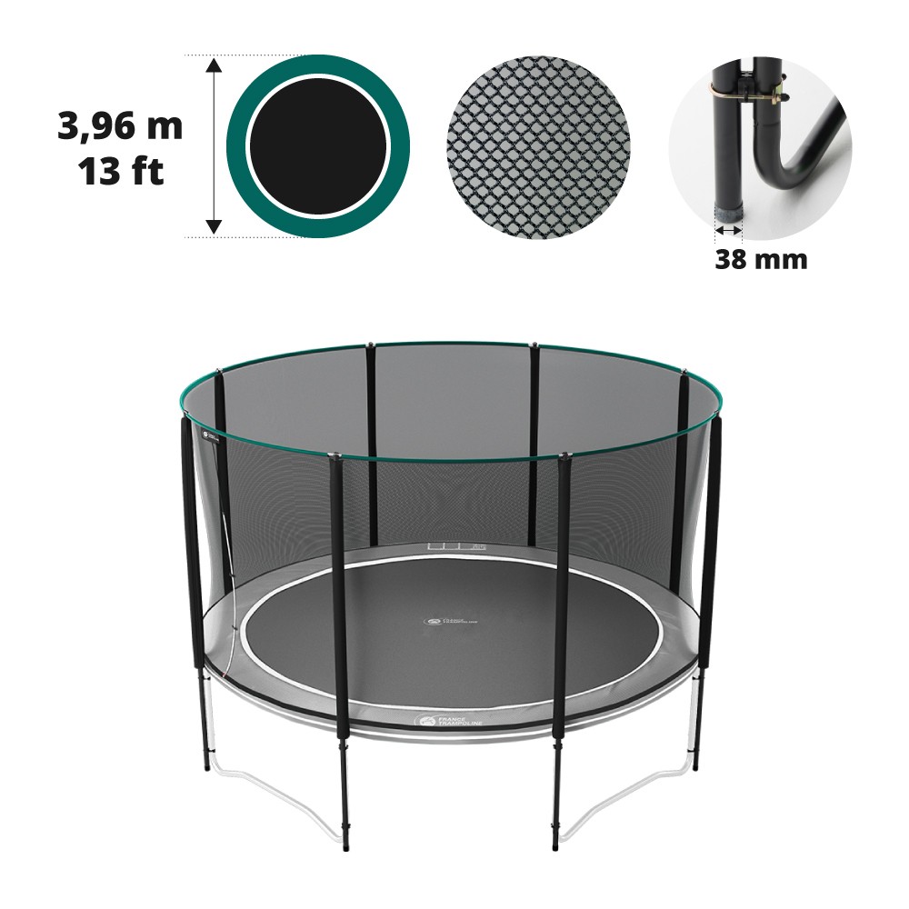 HUGEAR Tappeto moderno astratto rotondo 120 cm cerchio marrone tappeto