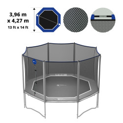 Rete tessile premium per tappeto elastico Waouuh 430 - P14