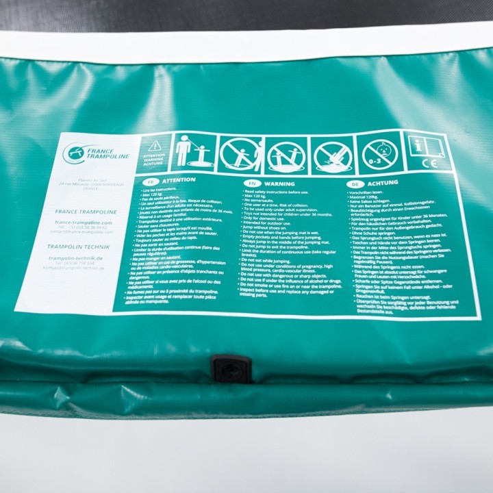  Coussin protection 390 VERT 30mm/41cm - 2020