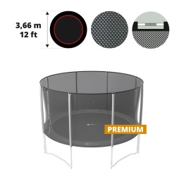Rete tessile PREMIUM per tappeto elastico 360 