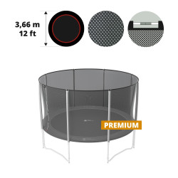 Rete tessile PREMIUM per tappeto elastico 360