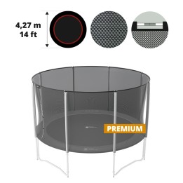 Rete tessile PREMIUM per tappeto elastico 430 - P14