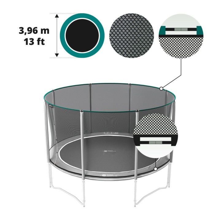 Rete tessile Premium per tappeto elastico 390