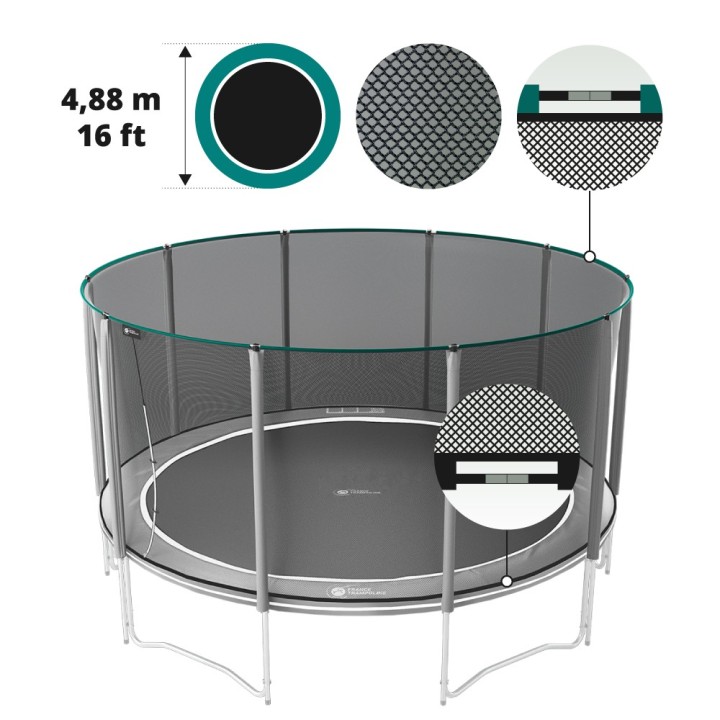 Rete tessile Premium per tappeto elastico 490