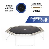 Toile de saut Airjump Octopulse 430
