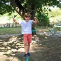 Slackline avec kit d'apprentissage Slackline avec kit d'apprentissage
