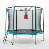Maxi pack tappeto elastico Jump'Up 300 + rete + scaletta + kit d'ancoraggio + telo