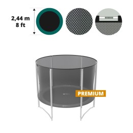 Rete tessile Ø 244 con fettucce