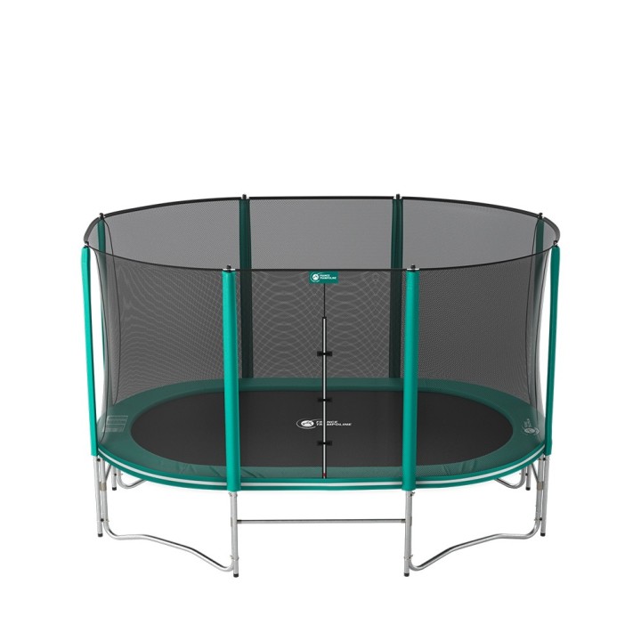 Rete con 8 montanti per tappeto elastico ovale Ø360