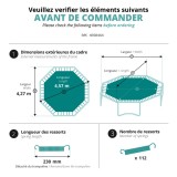 Toile de saut Airjump Octopulse 460
