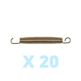 Lotto di 20 molle da 210 mm Gold