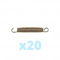 Set di 20 molle 200 mm 
