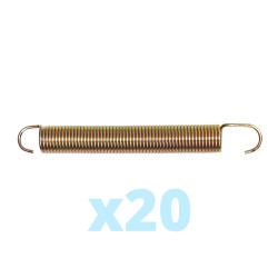 Set di 20 molle 250 mm