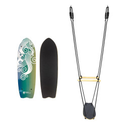 Altalena di pattini per corso di slackline ninja