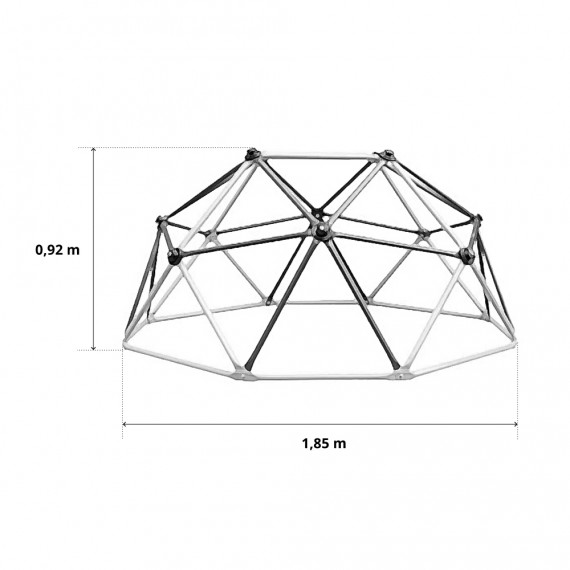 Cupola di arrampicata di 1,80 metri per bambini Cupola di arrampicata di 1,80 metri per bambini