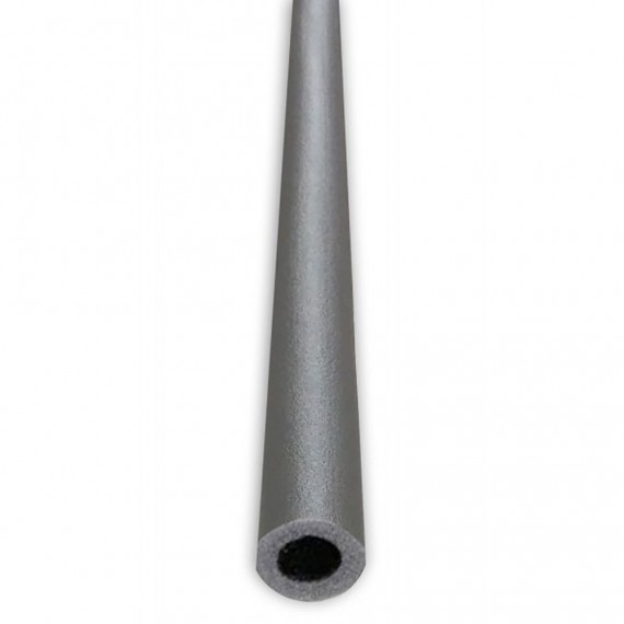 Tubo in gommapiuma grigia Ø 25 mm 